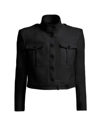 TOM FORD Shrunken Military Cotton Jacket | Thumbnail 1 TOM FORD Shrunken Military Cotton Jacket | Thumbnail 1