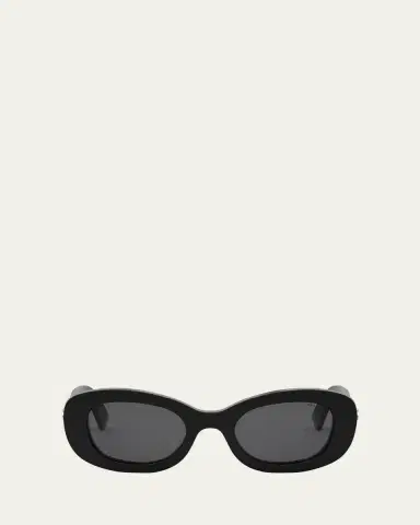 BVLGARI B. ZERO1 Oval Acetate and Nylon Sunglasses | Thumbnail 4 BVLGARI B. ZERO1 Oval Acetate and Nylon Sunglasses | Thumbnail 4
