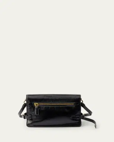 Prada Flap Soft Leather Shoulder Bag | Thumbnail 3 Prada Flap Soft Leather Shoulder Bag | Thumbnail 3
