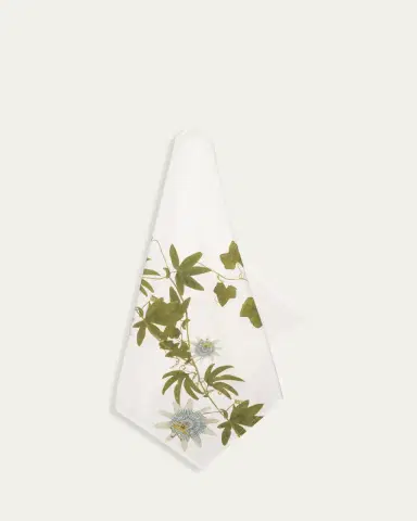 SUMMERILL & BISHOP Passifolia Linen Napkin | Thumbnail 2 SUMMERILL & BISHOP Passifolia Linen Napkin | Thumbnail 2