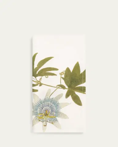 SUMMERILL & BISHOP Passifolia Linen Napkin | Thumbnail 3 SUMMERILL & BISHOP Passifolia Linen Napkin | Thumbnail 3