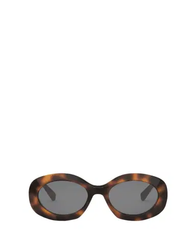 Celine Triomphe Round Acetate Sunglasses | Thumbnail 1 Celine Triomphe Round Acetate Sunglasses | Thumbnail 1