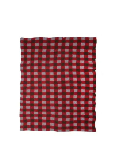 The Elder Statesman Thistle Gingham Blanket, 60" x 100" | Thumbnail 1 The Elder Statesman Thistle Gingham Blanket, 60" x 100" | Thumbnail 1