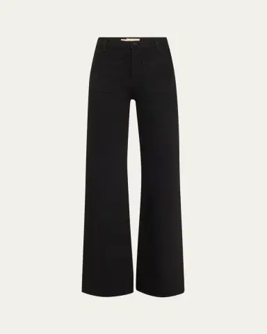 Nili Lotan Florence Flare Denim Jeans | Thumbnail 5 Nili Lotan Florence Flare Denim Jeans | Thumbnail 5