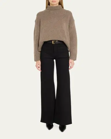 Nili Lotan Florence Flare Denim Jeans | Thumbnail 6 Nili Lotan Florence Flare Denim Jeans | Thumbnail 6