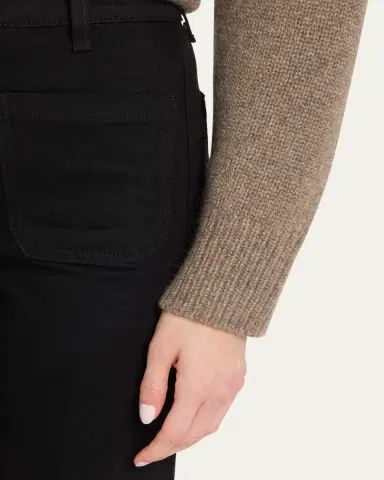 Nili Lotan Florence Flare Denim Jeans | Thumbnail 9 Nili Lotan Florence Flare Denim Jeans | Thumbnail 9