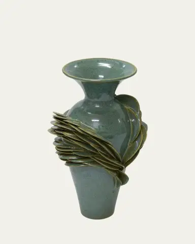 LORENE CAVAGNA CERAMIQUE Orion Stoneware Vase, 11" | Thumbnail 2 LORENE CAVAGNA CERAMIQUE Orion Stoneware Vase, 11" | Thumbnail 2
