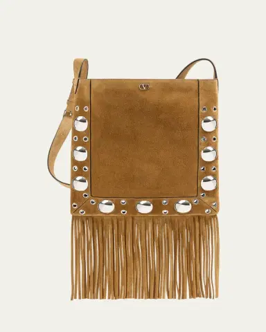 Valentino Garavani Nellcote Studded Fringe Suede Crossbody Bag | Thumbnail 8 Valentino Garavani Nellcote Studded Fringe Suede Crossbody Bag | Thumbnail 8
