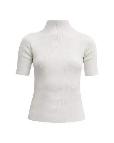 Lafayette 148 New York Ribbed Mock-Neck Sweater | Thumbnail 1 Lafayette 148 New York Ribbed Mock-Neck Sweater | Thumbnail 1