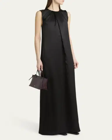Jil Sander Bateau Small Calfskin Tote Bag | Thumbnail 4 Jil Sander Bateau Small Calfskin Tote Bag | Thumbnail 4