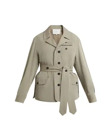 SETCHU Travel Self-Tie Wool Safari Jacket | Thumbnail 1 SETCHU Travel Self-Tie Wool Safari Jacket | Thumbnail 1