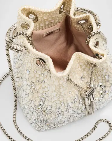 Jimmy Choo Bon Bon Embellished Top-Handle Bag | Thumbnail 3 Jimmy Choo Bon Bon Embellished Top-Handle Bag | Thumbnail 3
