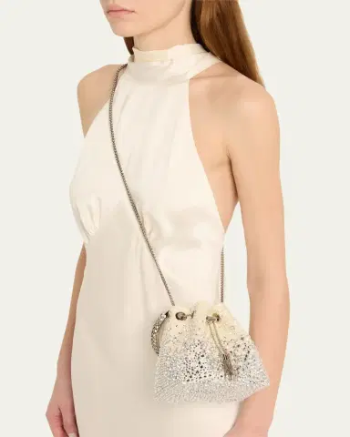 Jimmy Choo Bon Bon Embellished Top-Handle Bag | Thumbnail 8 Jimmy Choo Bon Bon Embellished Top-Handle Bag | Thumbnail 8