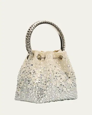 Jimmy Choo Bon Bon Embellished Top-Handle Bag | Thumbnail 9 Jimmy Choo Bon Bon Embellished Top-Handle Bag | Thumbnail 9