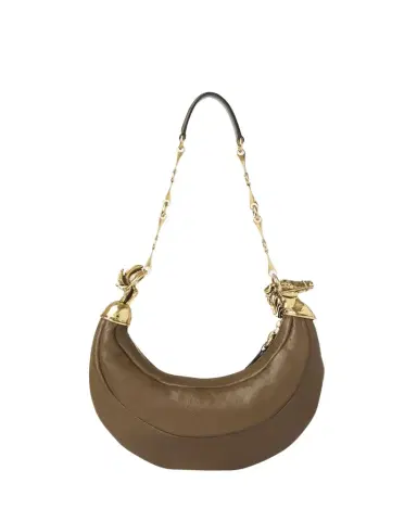 Chloé Horse Chain Shoulder Bag in Calfskin Leather | Thumbnail 1 Chloé Horse Chain Shoulder Bag in Calfskin Leather | Thumbnail 1