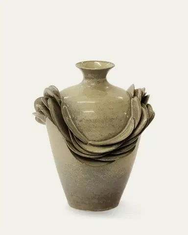 LORENE CAVAGNA CERAMIQUE Rumeur Stoneware Vase, 8" | Thumbnail 2 LORENE CAVAGNA CERAMIQUE Rumeur Stoneware Vase, 8" | Thumbnail 2