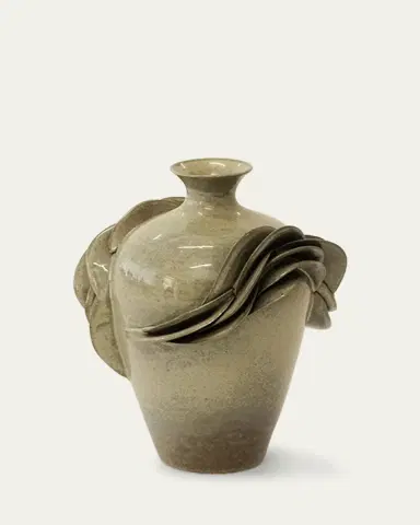 LORENE CAVAGNA CERAMIQUE Rumeur Stoneware Vase, 8" | Thumbnail 4 LORENE CAVAGNA CERAMIQUE Rumeur Stoneware Vase, 8" | Thumbnail 4