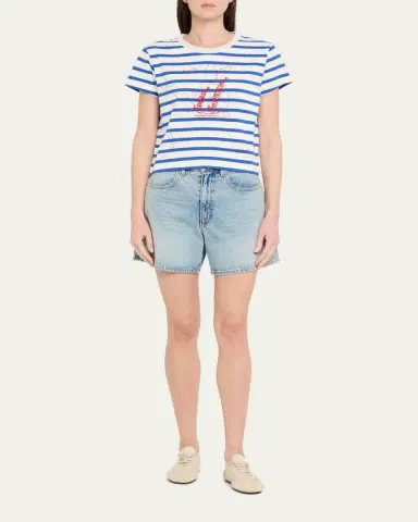 Bode Margate Sails Striped Tee | Thumbnail 2 Bode Margate Sails Striped Tee | Thumbnail 2
