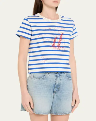 Bode Margate Sails Striped Tee | Thumbnail 4 Bode Margate Sails Striped Tee | Thumbnail 4