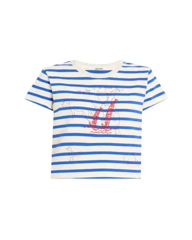 Bode Margate Sails Striped Tee | Thumbnail 1 Bode Margate Sails Striped Tee | Thumbnail 1