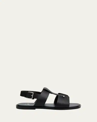 Christian Louboutin Men's Chambeliss Leather Sandals | Thumbnail 12 Christian Louboutin Men's Chambeliss Leather Sandals | Thumbnail 12