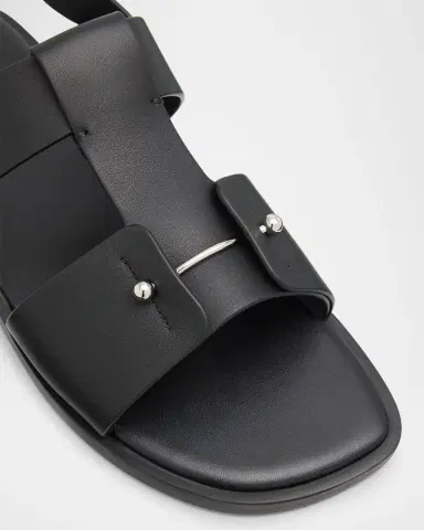 Christian Louboutin Men's Chambeliss Leather Sandals | Thumbnail 16 Christian Louboutin Men's Chambeliss Leather Sandals | Thumbnail 16