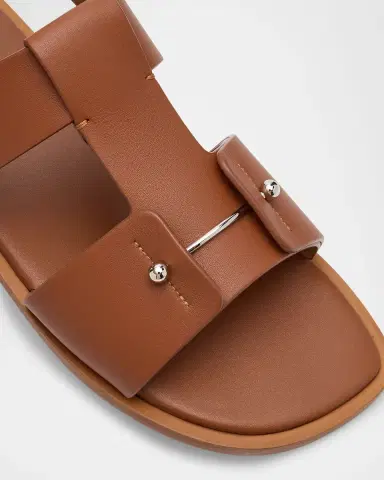 Christian Louboutin Men's Chambeliss Leather Sandals | Thumbnail 5 Christian Louboutin Men's Chambeliss Leather Sandals | Thumbnail 5