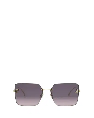 Fendi Oversized Rimless Square Metal & Nylon Sunglasses | Thumbnail 1 Fendi Oversized Rimless Square Metal & Nylon Sunglasses | Thumbnail 1