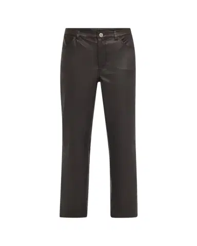Sprwmn Slim Straight Leather Pants | Thumbnail 1 Sprwmn Slim Straight Leather Pants | Thumbnail 1