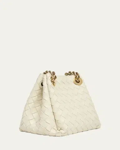 Bottega Veneta Small Parachute Leather Shoulder Bag | Thumbnail 3 Bottega Veneta Small Parachute Leather Shoulder Bag | Thumbnail 3