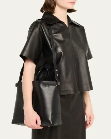 Tod's Small Leather Tote Bag | Thumbnail 2 Tod's Small Leather Tote Bag | Thumbnail 2