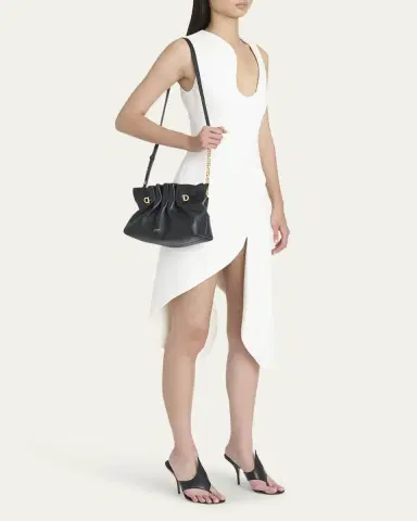 Ferragamo Small Gancio Piercing Shoulder Bag | Thumbnail 5 Ferragamo Small Gancio Piercing Shoulder Bag | Thumbnail 5
