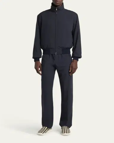Bottega Veneta Men's Fine Wool-Blend Jacket | Thumbnail 6 Bottega Veneta Men's Fine Wool-Blend Jacket | Thumbnail 6