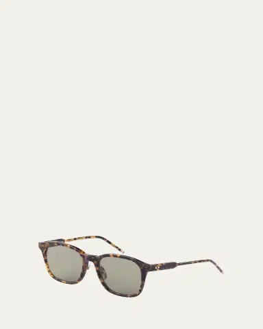 Thom Browne Men's Acetate Rectangle Sunglasses | Thumbnail 2 Thom Browne Men's Acetate Rectangle Sunglasses | Thumbnail 2