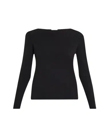 Wolford Pure Bateau-Neck Jersey Top | Thumbnail 1 Wolford Pure Bateau-Neck Jersey Top | Thumbnail 1