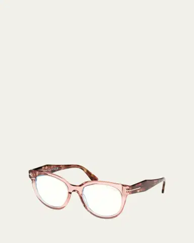 TOM FORD Round Acetate Optical Glasses | Thumbnail 2 TOM FORD Round Acetate Optical Glasses | Thumbnail 2