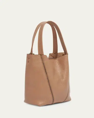 Chloé Spin Mini Tote Bag in Grained Calfskin | Thumbnail 21 Chloé Spin Mini Tote Bag in Grained Calfskin | Thumbnail 21