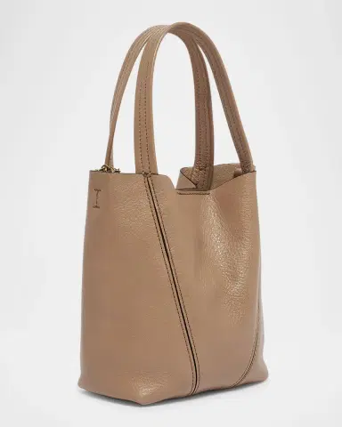Chloé Spin Mini Tote Bag in Grained Calfskin | Thumbnail 38 Chloé Spin Mini Tote Bag in Grained Calfskin | Thumbnail 38