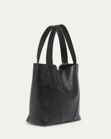 Chloé Spin Mini Tote Bag in Grained Calfskin | Thumbnail 9 Chloé Spin Mini Tote Bag in Grained Calfskin | Thumbnail 9