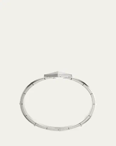 MONICA RICH KOSANN Points North Sterling Silver Cuff, Medium | Thumbnail 3 MONICA RICH KOSANN Points North Sterling Silver Cuff, Medium | Thumbnail 3