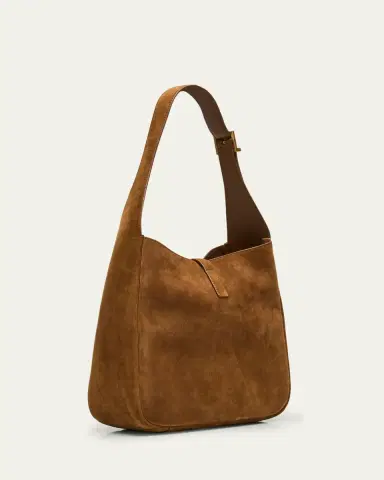 Saint Laurent Le 5 A 7 Small YSL Suede Shoulder Bag | Thumbnail 11 Saint Laurent Le 5 A 7 Small YSL Suede Shoulder Bag | Thumbnail 11