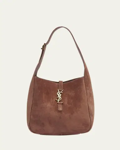 Saint Laurent Le 5 A 7 Small YSL Suede Shoulder Bag | Thumbnail 5 Saint Laurent Le 5 A 7 Small YSL Suede Shoulder Bag | Thumbnail 5