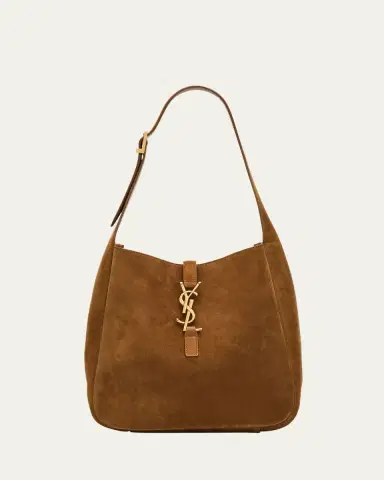 Saint Laurent Le 5 A 7 Small YSL Suede Shoulder Bag | Thumbnail 9 Saint Laurent Le 5 A 7 Small YSL Suede Shoulder Bag | Thumbnail 9