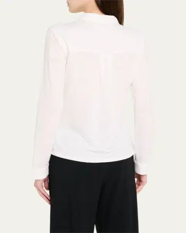 MAJESTIC FILATURES Button-Down Stretch Linen Shirt | Thumbnail 3 MAJESTIC FILATURES Button-Down Stretch Linen Shirt | Thumbnail 3