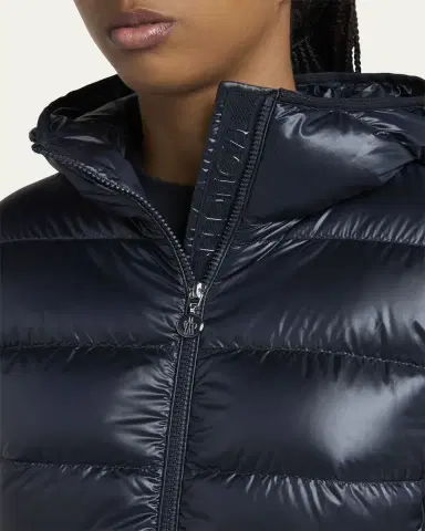 Moncler Glements Hooded Mid-Length Down Jacket | Thumbnail 5 Moncler Glements Hooded Mid-Length Down Jacket | Thumbnail 5