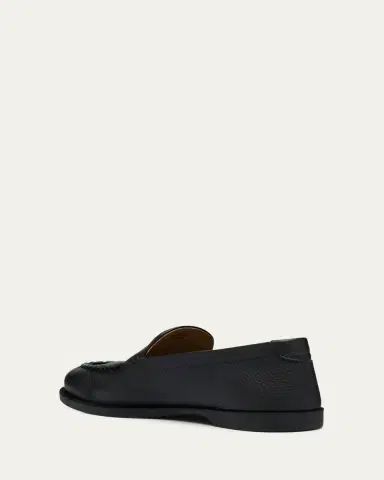 John Lobb Men's Pace Suede Penny Loafers | Thumbnail 4 John Lobb Men's Pace Suede Penny Loafers | Thumbnail 4