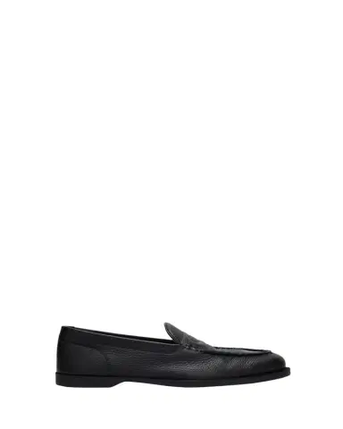 John Lobb Men's Pace Suede Penny Loafers | Thumbnail 1 John Lobb Men's Pace Suede Penny Loafers | Thumbnail 1