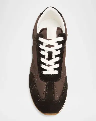 TOTEME Suede Retro Runner Sneakers | Thumbnail 10 TOTEME Suede Retro Runner Sneakers | Thumbnail 10