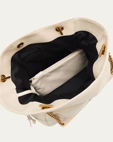 Saint Laurent Jamie 4.3 Small YSL Tote Bag in Quilted Leather | Thumbnail 8 Saint Laurent Jamie 4.3 Small YSL Tote Bag in Quilted Leather | Thumbnail 8