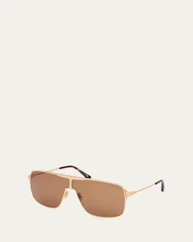 TOM FORD Zappa Metal and Acetate Aviator Sunglasses | Thumbnail 2 TOM FORD Zappa Metal and Acetate Aviator Sunglasses | Thumbnail 2